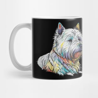 West Highland White Terrier Art Mug